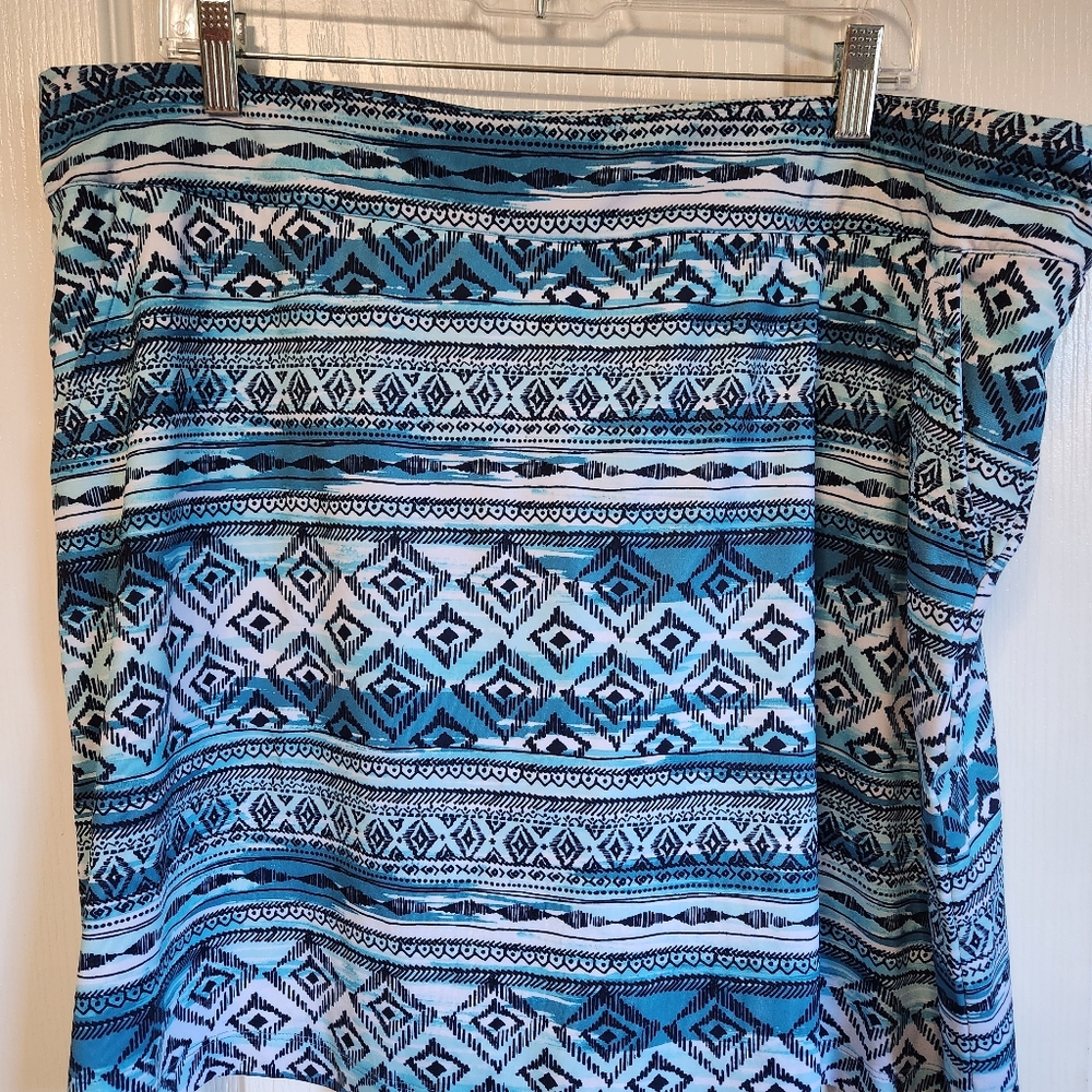 Blue and Black Skort - XL